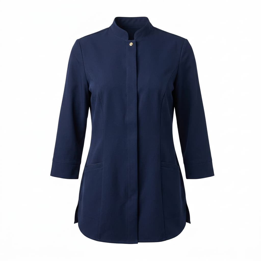 Plain Smart Scrub Top